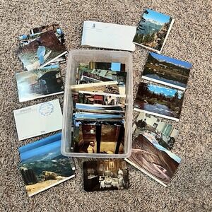 Lot‎ Of Vintage Postcards Travel Souvenir Ephemera Craft Supplies Junk Journal